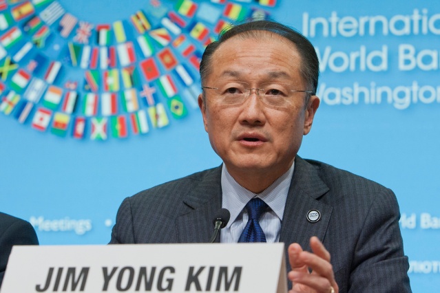 World Bank Group President Jim Yong Kim (Photo Credit: Simone D. McCourtie / World Bank)
